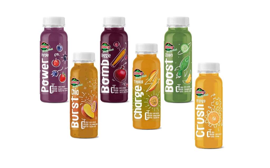 New juices and smoothies from Eisberg